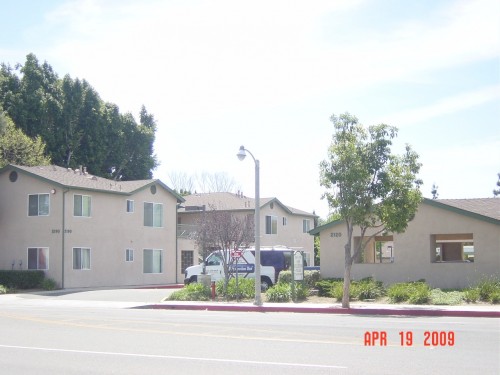 Stucco boxes for humans and their cars!