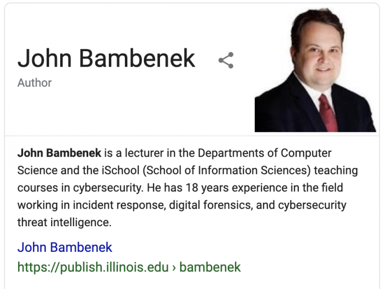 John Bambenek