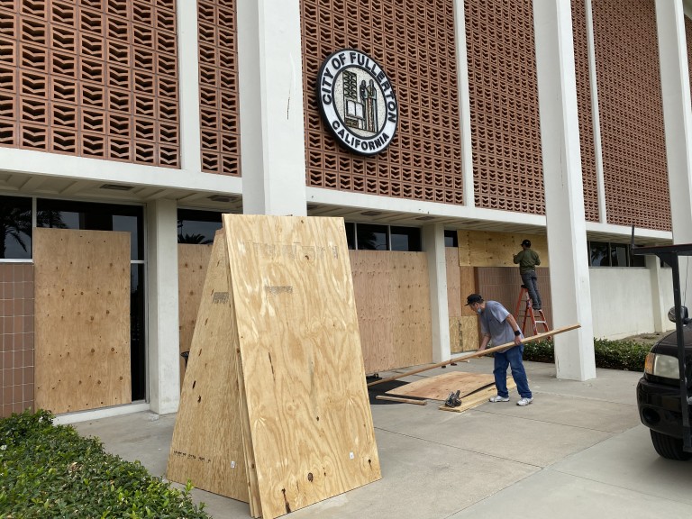 Board Up City Hall 2